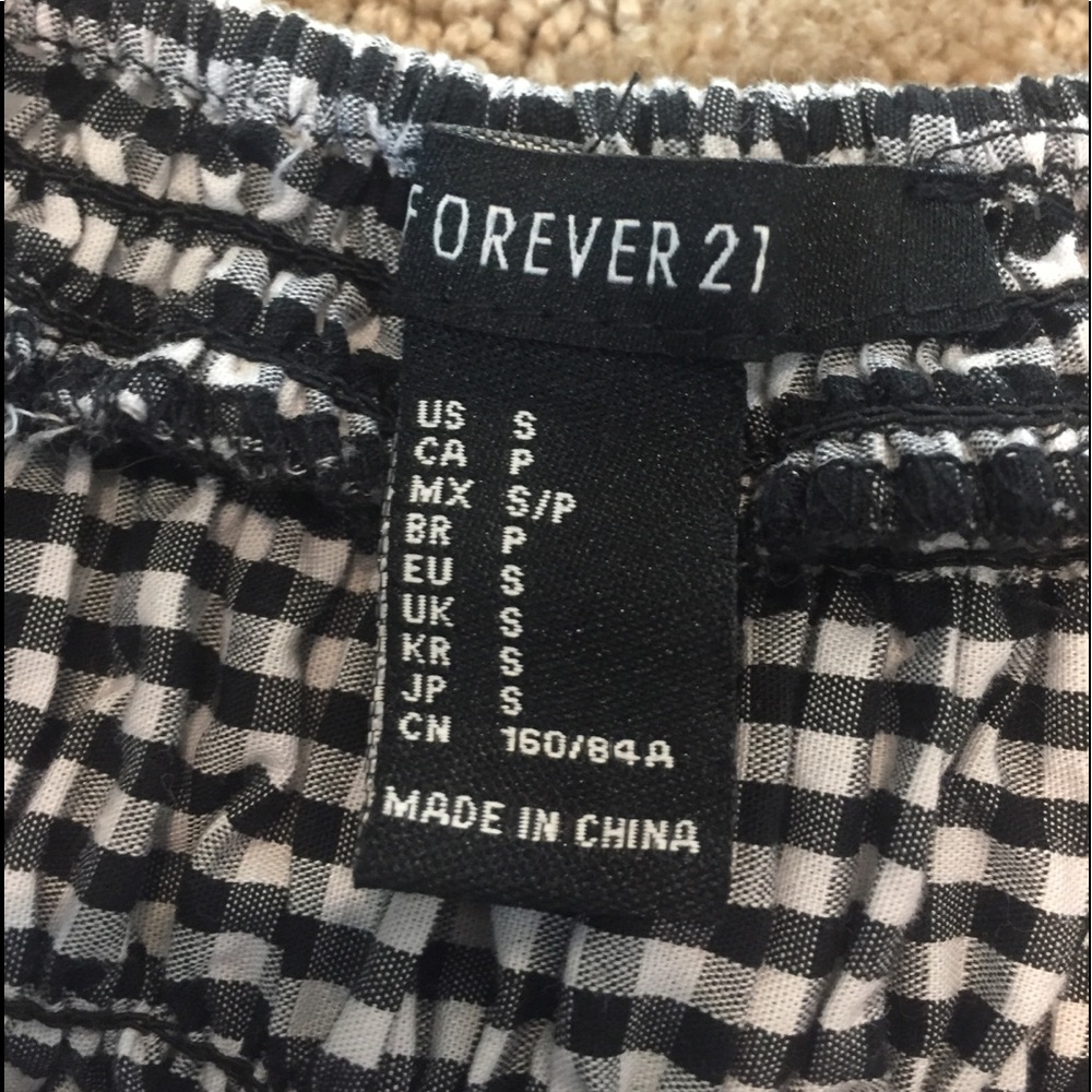 Forever 21 Gingham Sun Dress - Picture 4 of 5